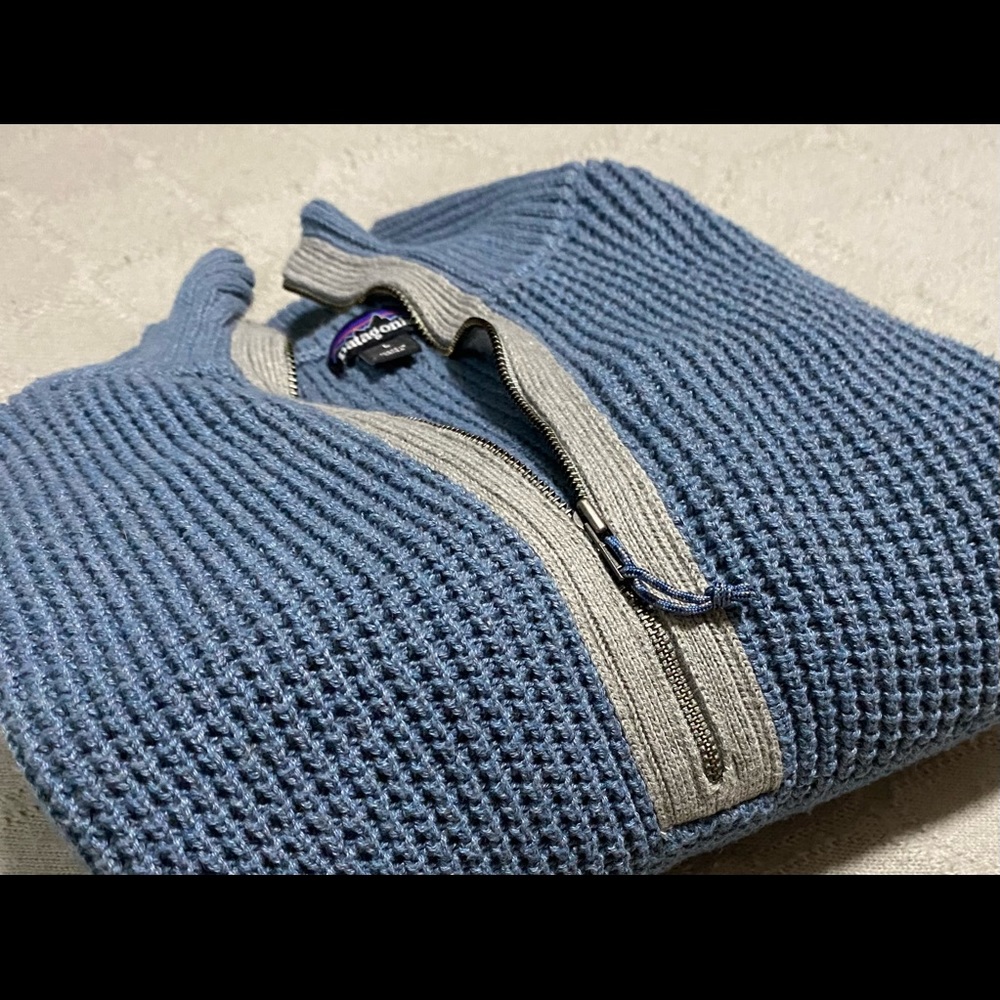 Women’s Patagonia Ponderosa Pine 1/4 zip sweater L